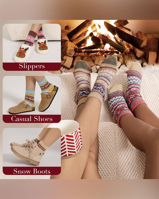 Etniska Kashmirsockor