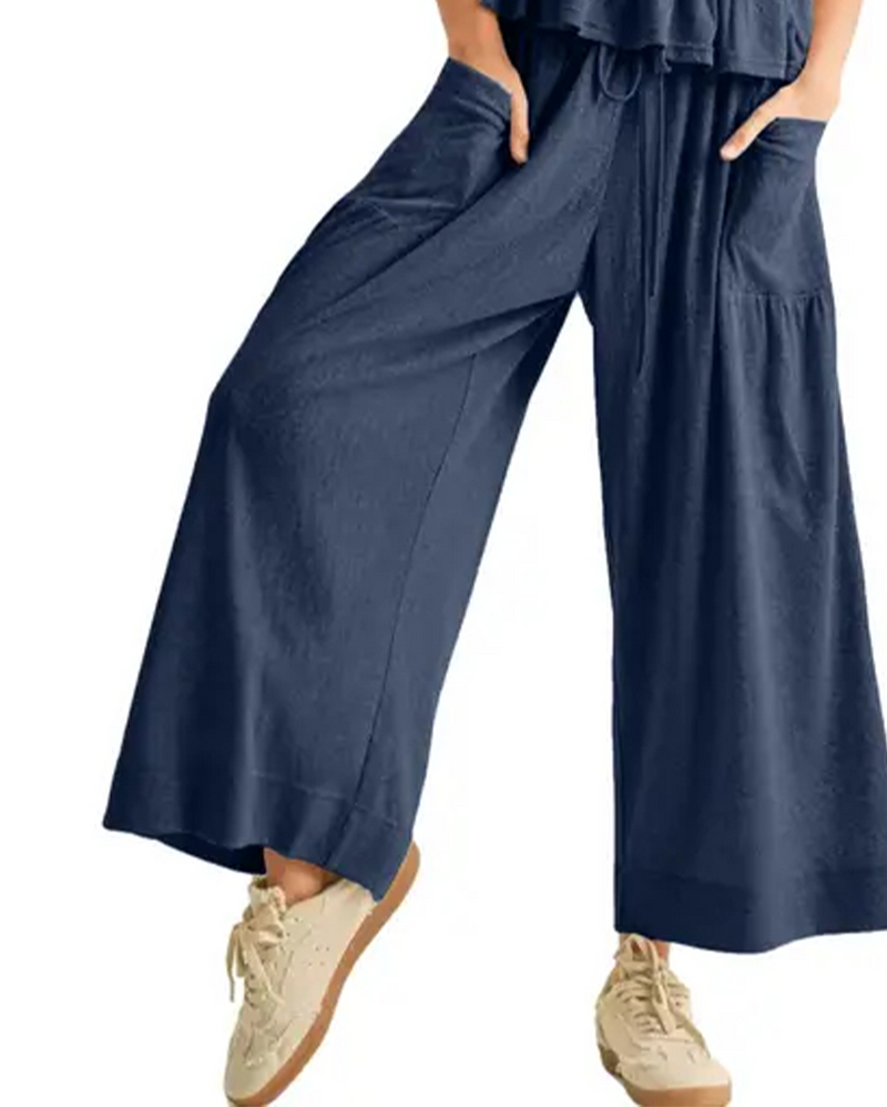 Set Enfärgad Kort Ärm