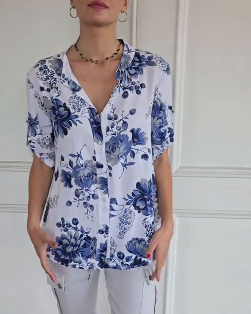 Skjorta Avslappnad Komfort