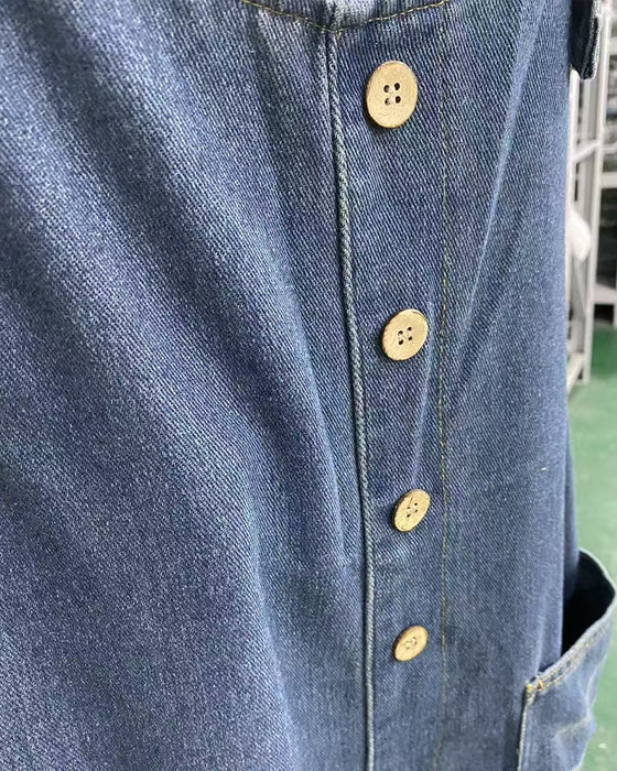 Hoppdräkt Justerbar Denim