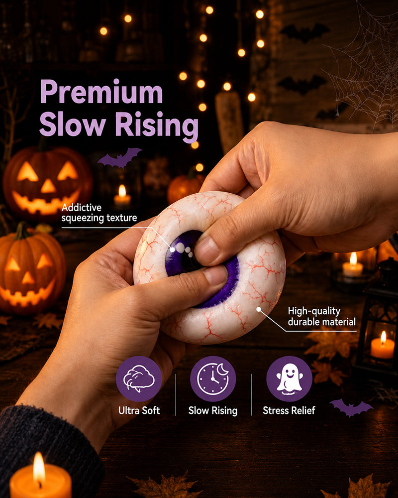 Halloween-Set Med Gulliga Läskiga Spök-Maruko-Mjuka Tryckleksaker, Miniatyr Bärbar Stressleksak, Sensoriska Produkter För Halloween-Tillbehör, Påfyllnad Till Festgodispåsar & Minipresenter
