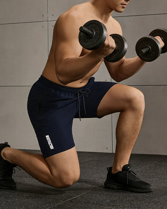 Herr Shorts Snabbtorkande Dragkedjeficka Athletic