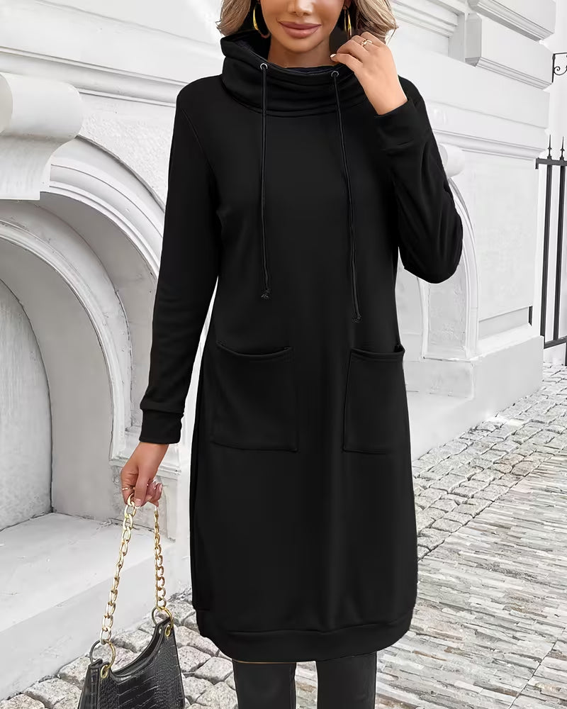 Klänning Modig Fickdesign Tröja