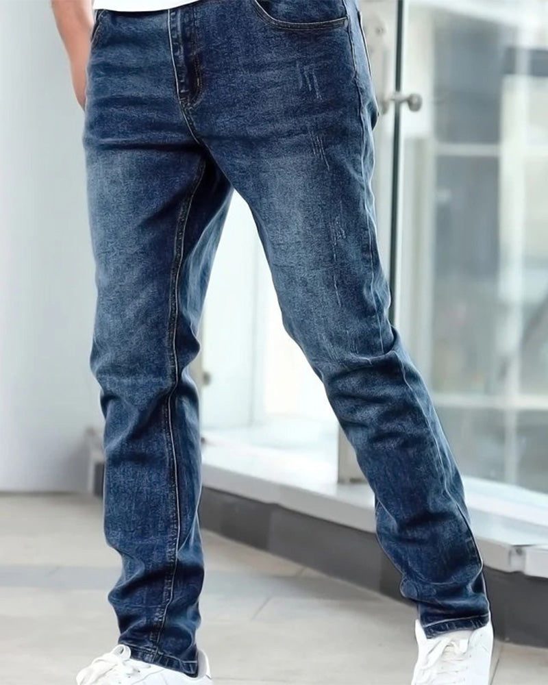 Jeans Herr Casual Solid