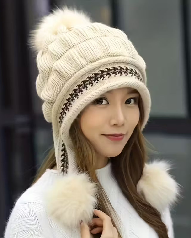 Fantasifleecevante Med Öronlappar