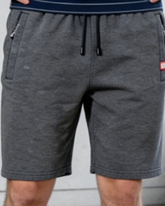 Shorts Herr Enfärgad Strand
