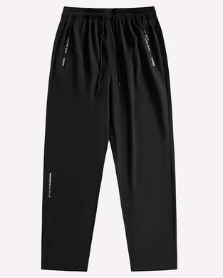 Byxor Elastisk Midja Bokstav Tryck Athletic