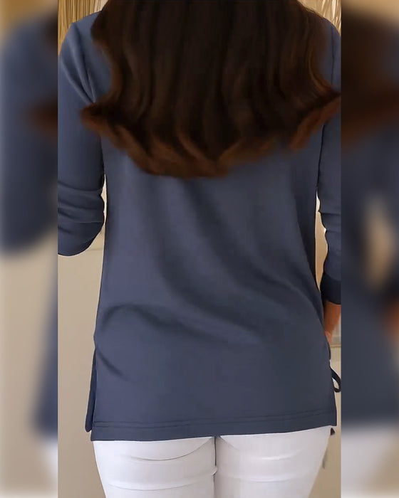 Toppar Fejk Tvådelad Mode