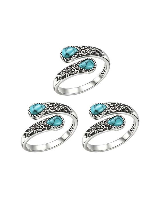 Prästkragemönster Ring