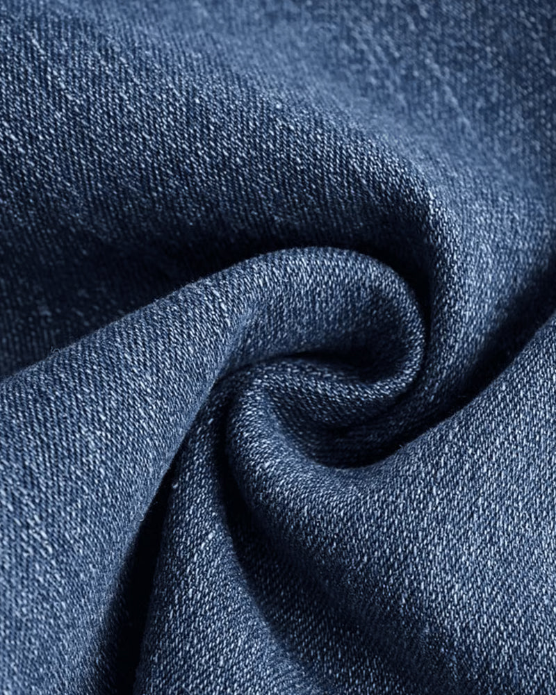 Byxa Hög Stretch Mode Ficka Flare