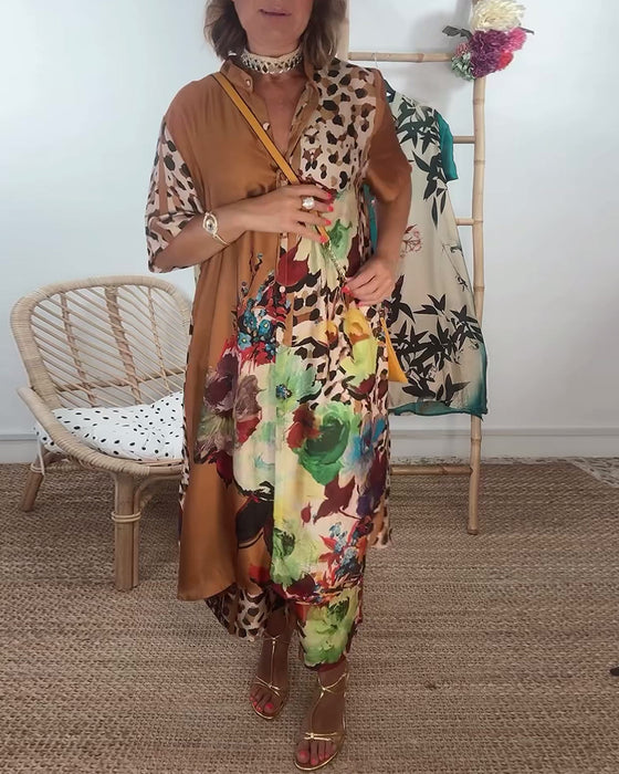 Tvådelad set med kontrasterande retromode