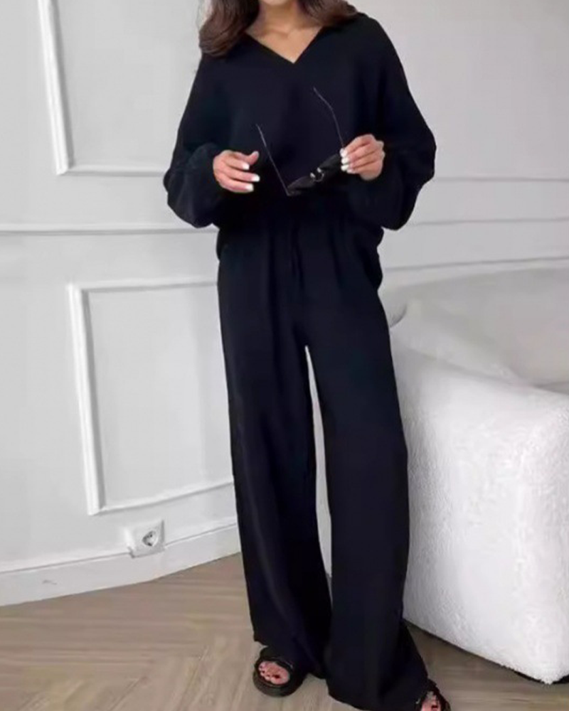 Set Med Vida Ben-Byxor I Två Delar