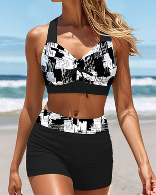 Bikini Mode Tryckt Boxertrosa