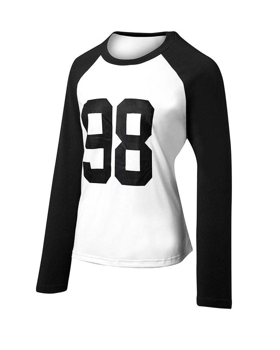 T-Shirt Casual Raglanärm