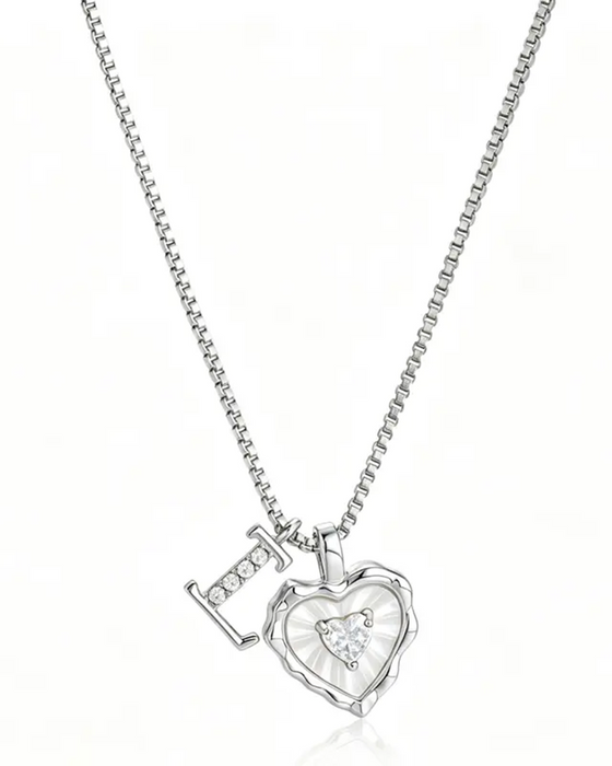 A–Z Mikropave Bokstavspendel Halsband
