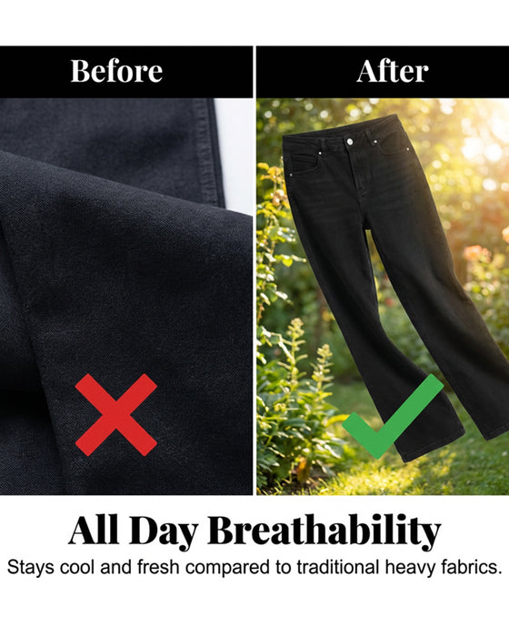 Jeans Löst Rakt Ben