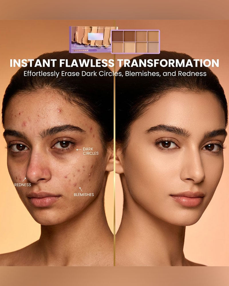 8-Färgs Concealer Palett