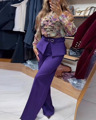 Byxor Stilfull Rakbyxor Kostym