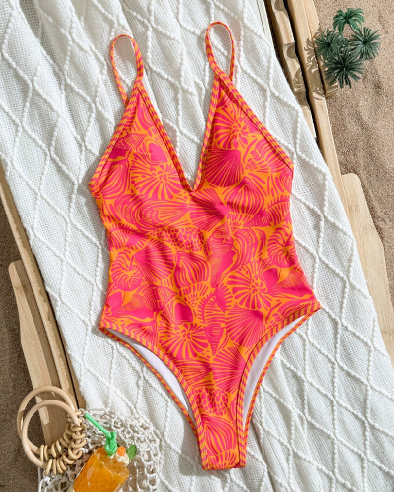 En-Delad Tropiskt Tryck