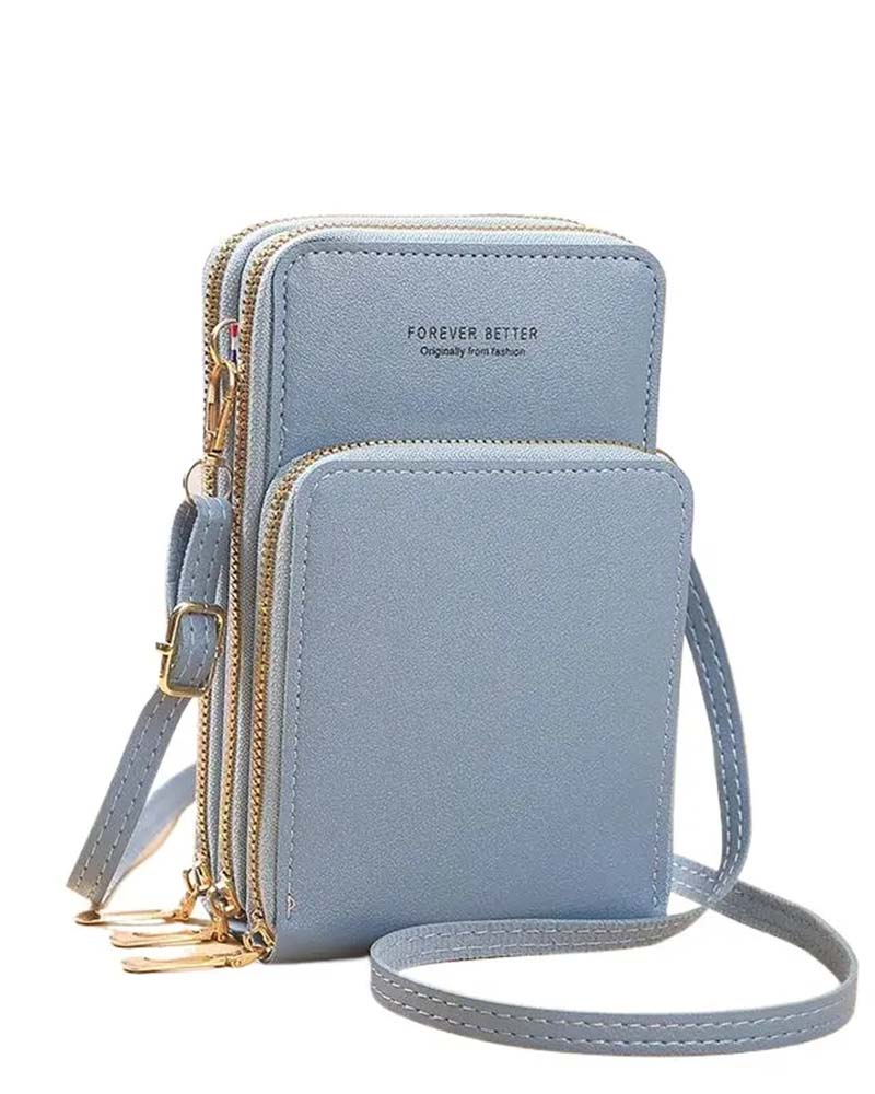 Enfärgad Mode Crossbody Telefonväska