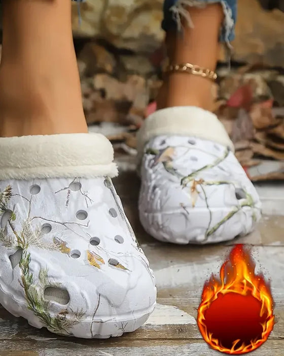 Tofflor snyggt mönster anti-halk