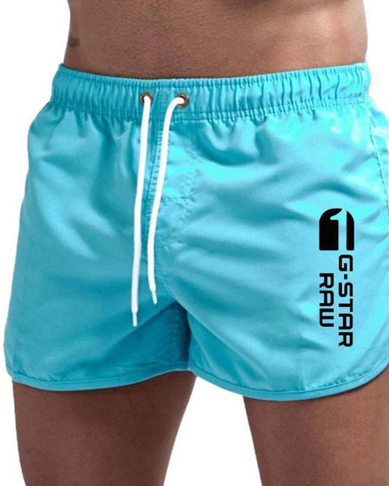 Shorts Elastisk Midja Dragsko Snabbtorkande Sport
