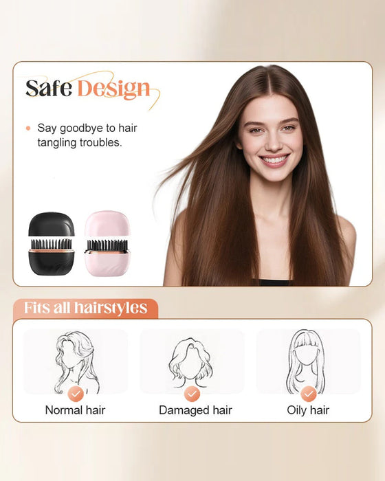 Kam Mini Trådlös Hårsträckare