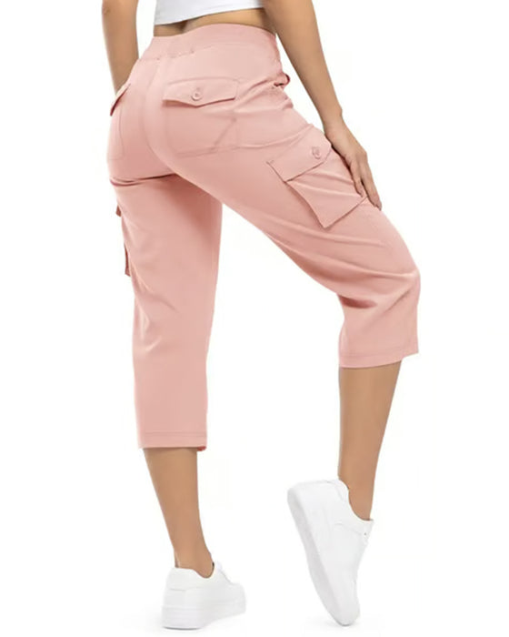 Byxa Casual Cropped Multificka Vandring