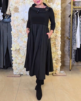 Klänning Modig Street Enfärgad A-linje