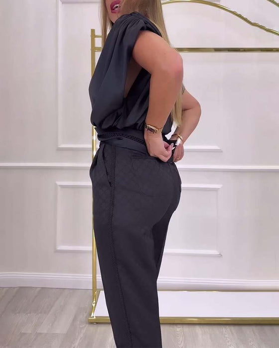 Blus Lykthylsa Ena Axel Enfärgad