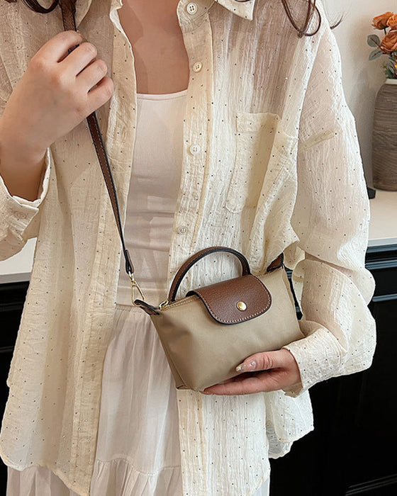 Väska Dam Enkel Flik Crossbody