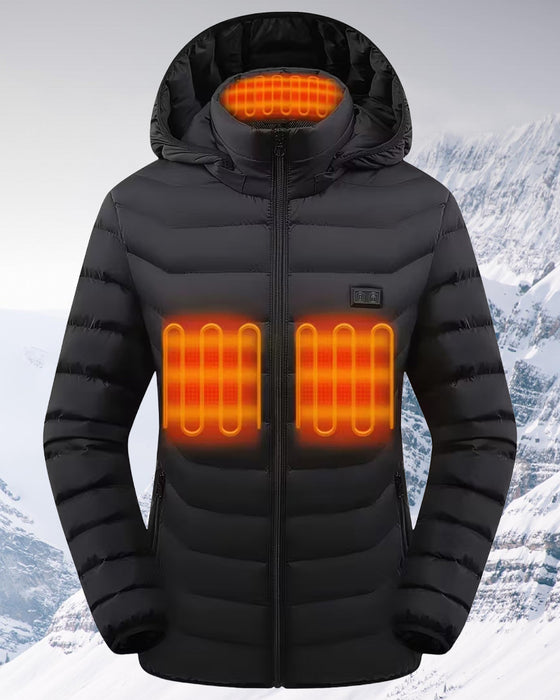 Smart Uppvärmd Huva Bomullsrock