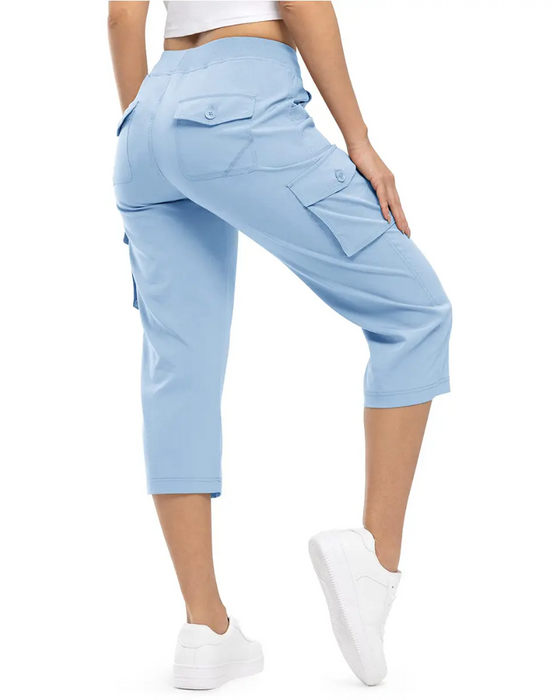 Byxa Casual Cropped Multificka Vandring