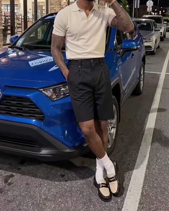 Shorts Casual Mångsidig Herr Kostym