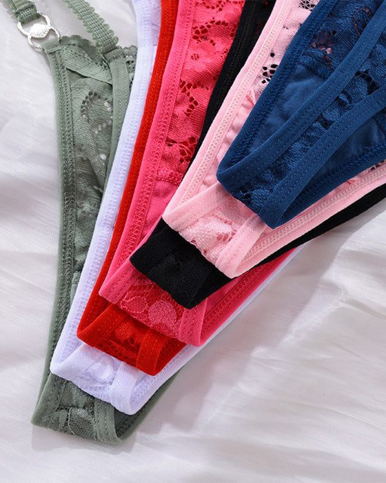 String Sexy Rosett Spets G-String