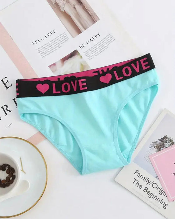 Trosor Hjärtmönster Låg Midja