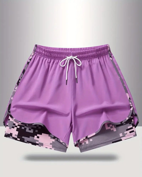 Shorts Dragsko Kamouflage Lapptäcke Antiexponering