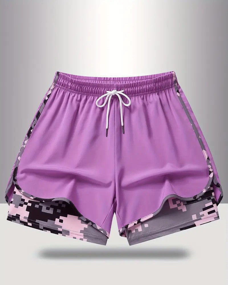 Shorts Dragsko Kamouflage Lapptäcke Antiexponering
