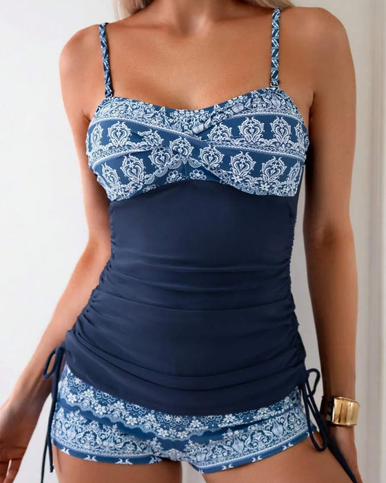 Tankini Spagettiband Sida Dragsko