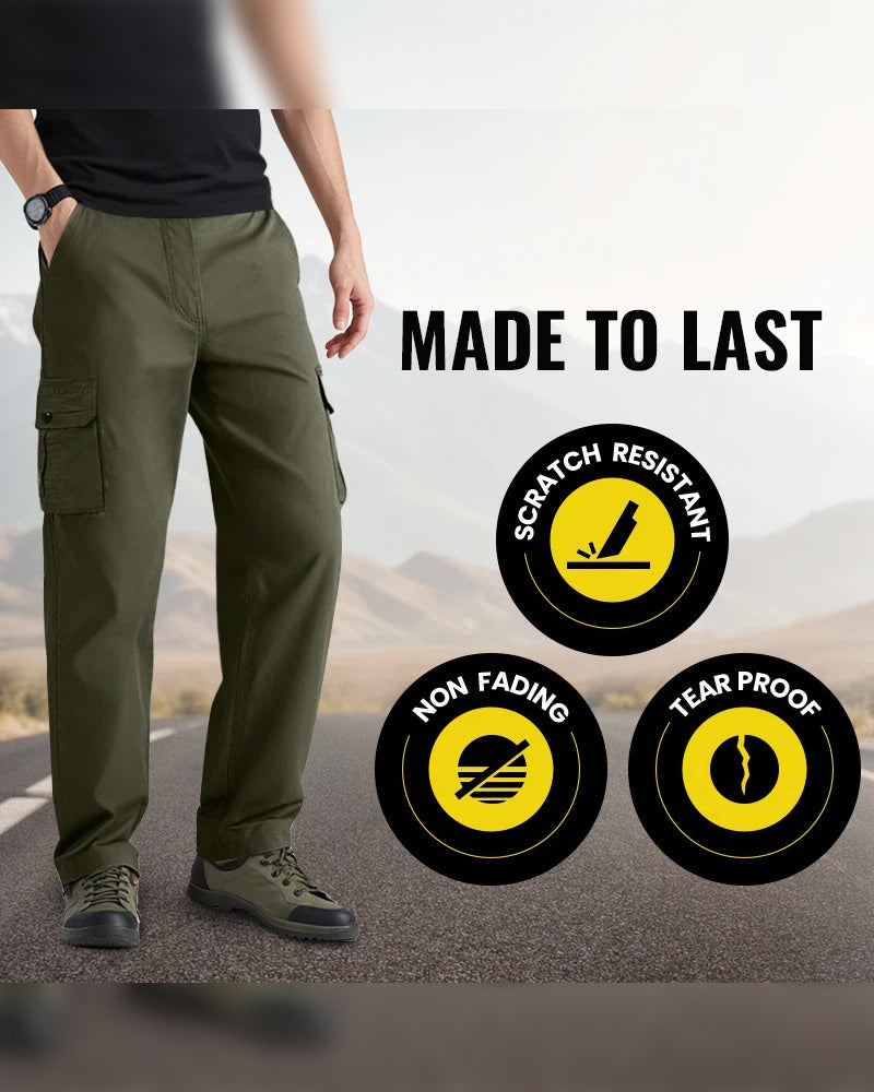 Herr Byxa Casual Hållbar Cargo