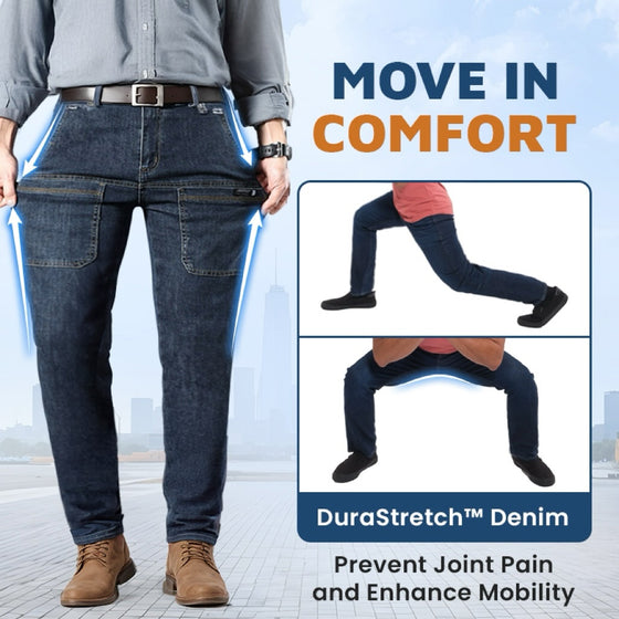 Bekväma Fickrika Hållbara Cargobyxor