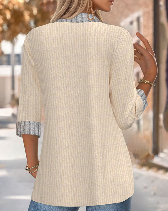 Topp Kavl Långärmad