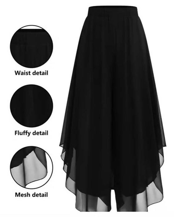 Byxor Lös Asymmetrisk Casual Bred Ben