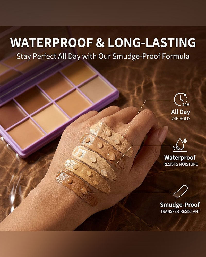 8-Färgs Concealer Palett