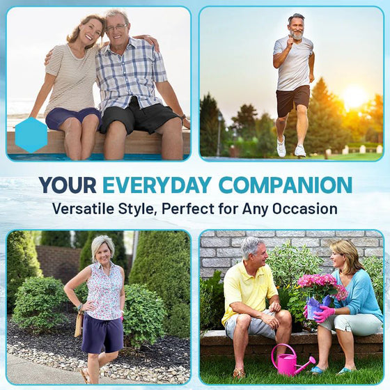 Unisex Icesilke Stretch Snabbtorkande Shorts