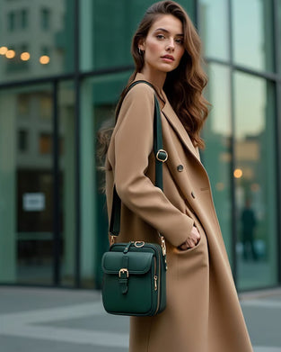 Väska Crossbody Läder