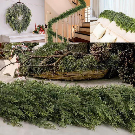 Rotting Konstgjord Växt Jul