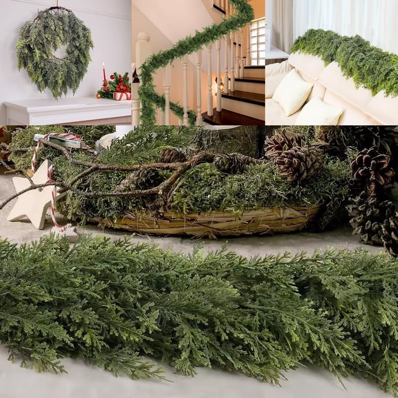 Rotting Konstgjord Växt Jul