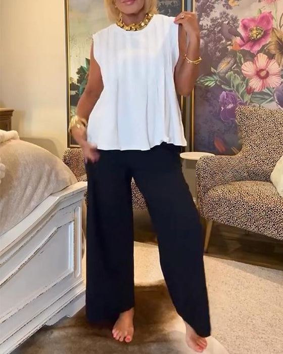 Mångsidig Kamisol med Eleganta Rynkor