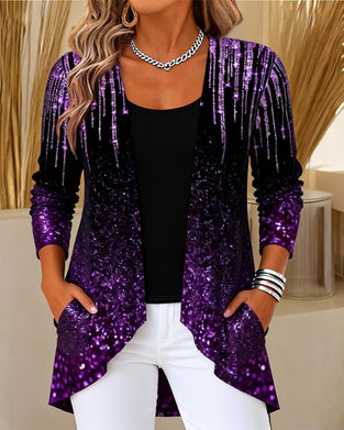 Topp Oregelbunden Falsk Tvådelat Tryckt